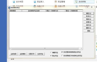 专业版,过账,结转,损益