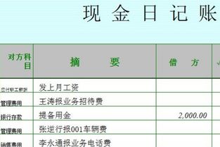 金蝶,编制,现金,日记