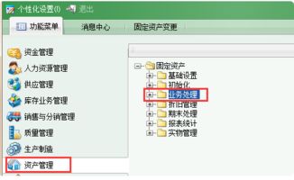 金蝶中盘亏固定资产