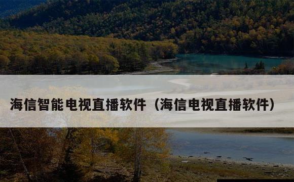 海信智能电视直播软件(海信电视直播软件)
