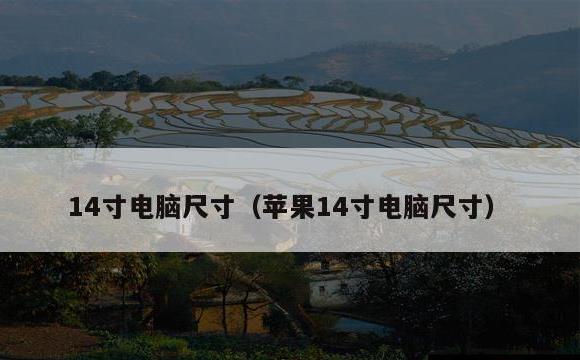 14寸电脑尺寸(苹果14寸电脑尺寸)